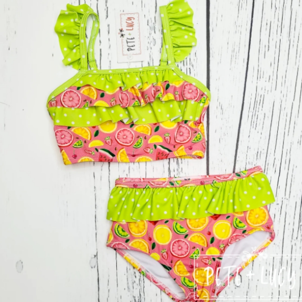 2 piece girls bathing suits